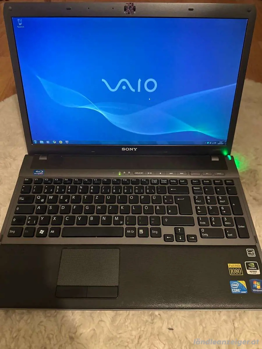 Notecook Sony Vaio PCG-81113M - 250GB SSD - 8GB DDR3,- Blueraybrenner - Windows 11 pro 64 !