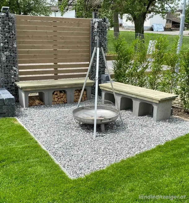  Sitzgruppe für Grillplatz 