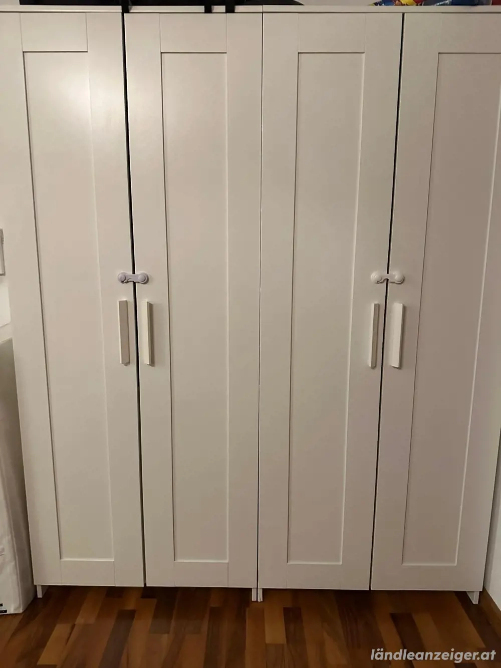 2x Schrank weiß   78 x 190 cm