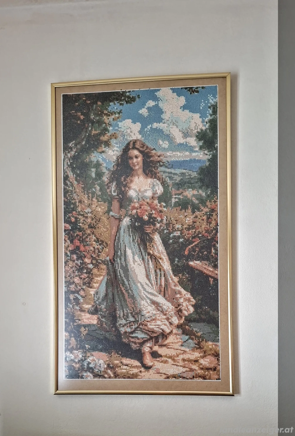 Das elegante Mädchen.