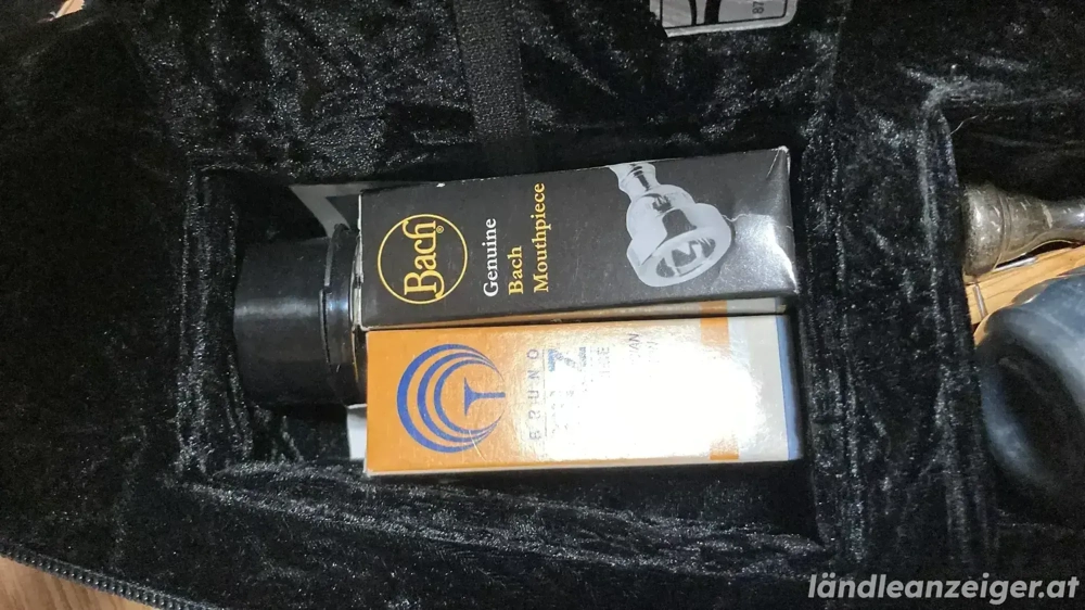 Vincent Bach VBS-1 Trompete   B-Stimmung   versilbert   Top Zustand