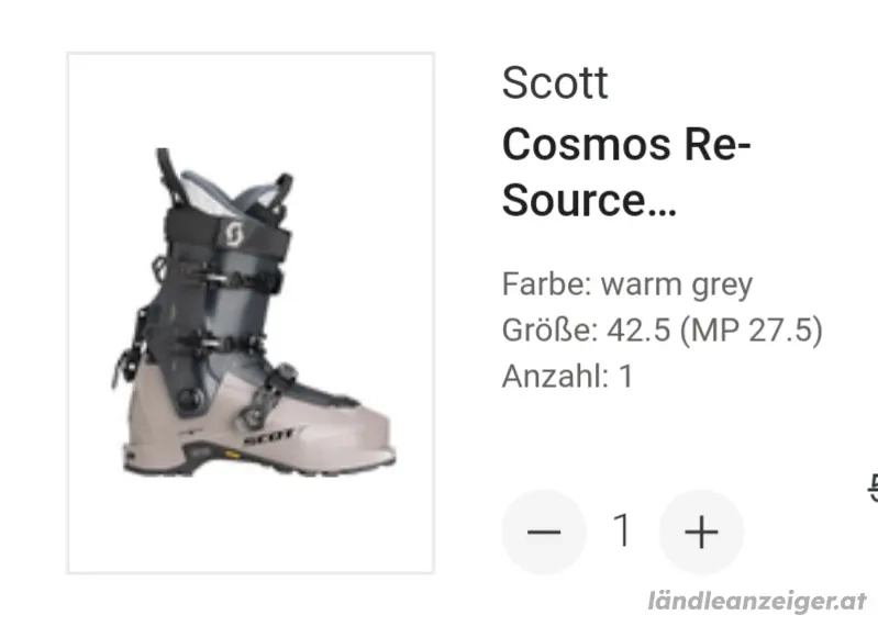 Scott Tourenski Größe 42,5 (MP 27,5) neu, nie verwendet