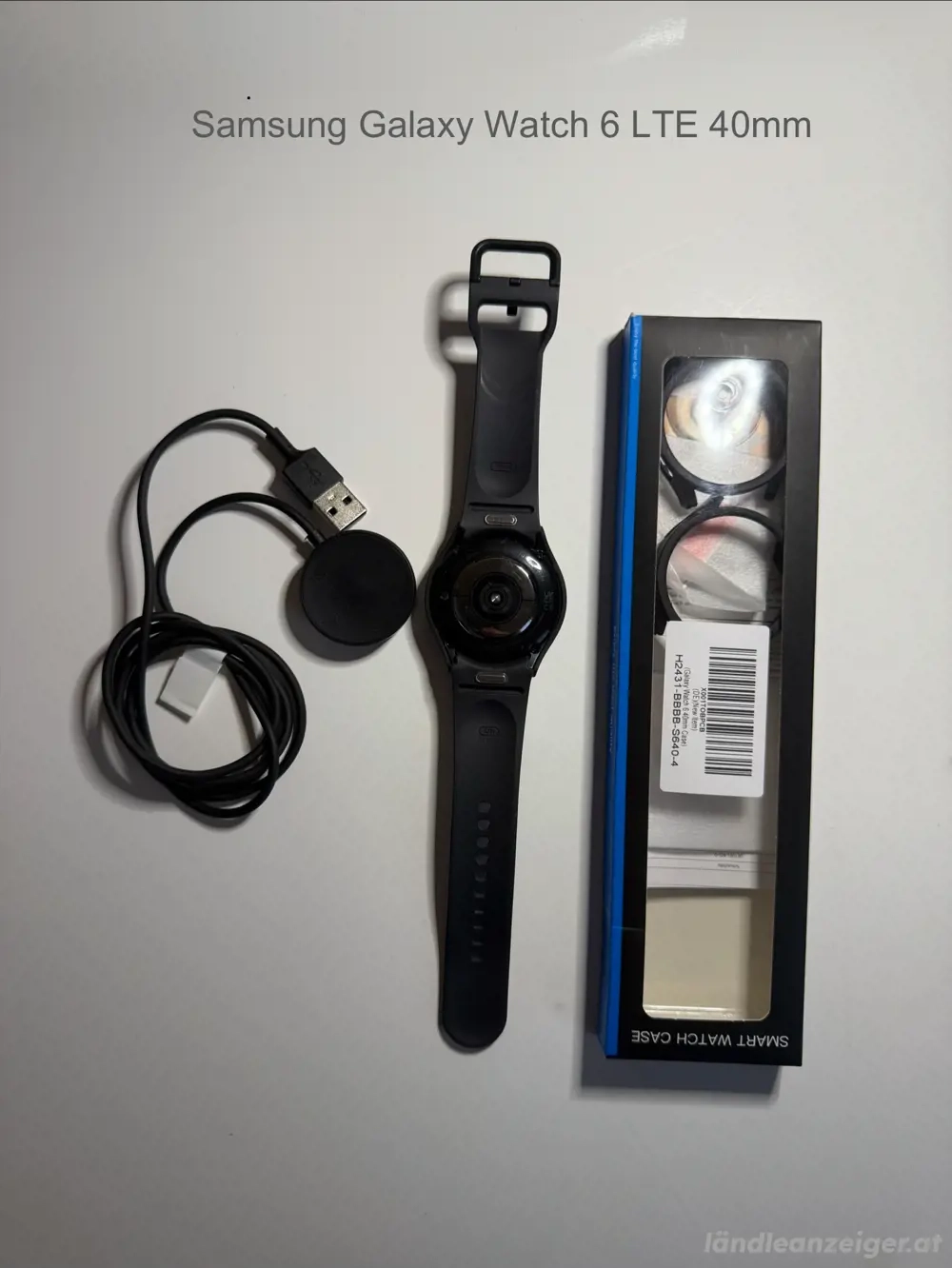 Samsung Watch 6 LTE 40MM   Wie Neu. Frei Alle sim Karte. E-Sim USB Kabel. Hülle  Panzerfolie   230 