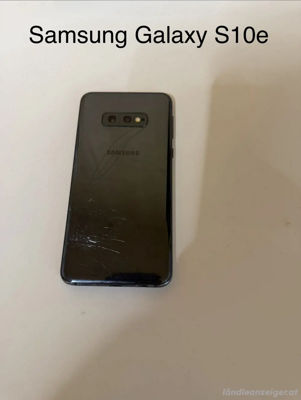 Samsung Galaxy S10e schwarz,  Frei Alle sim Karte. USB Kabel. Hülle  Panzerfolie   80 