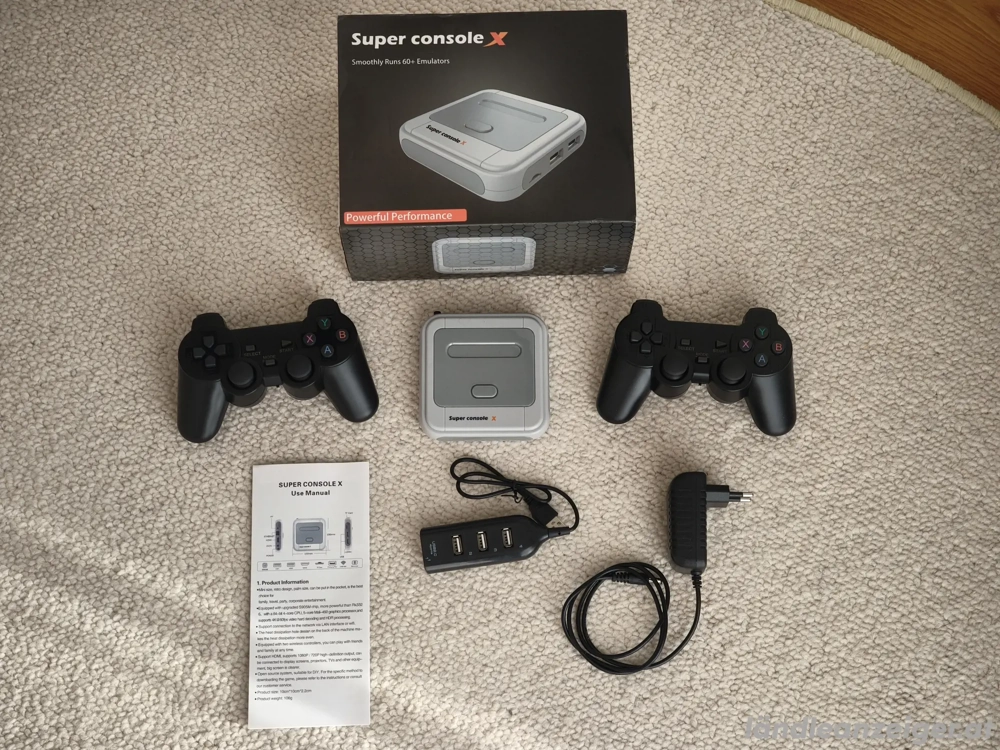 Retrokonsole KINHANK Super Konsole X 64GB 90.000 + Spiele