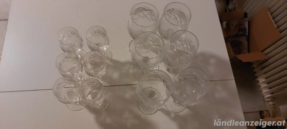 Kristallgläser 6 + 6