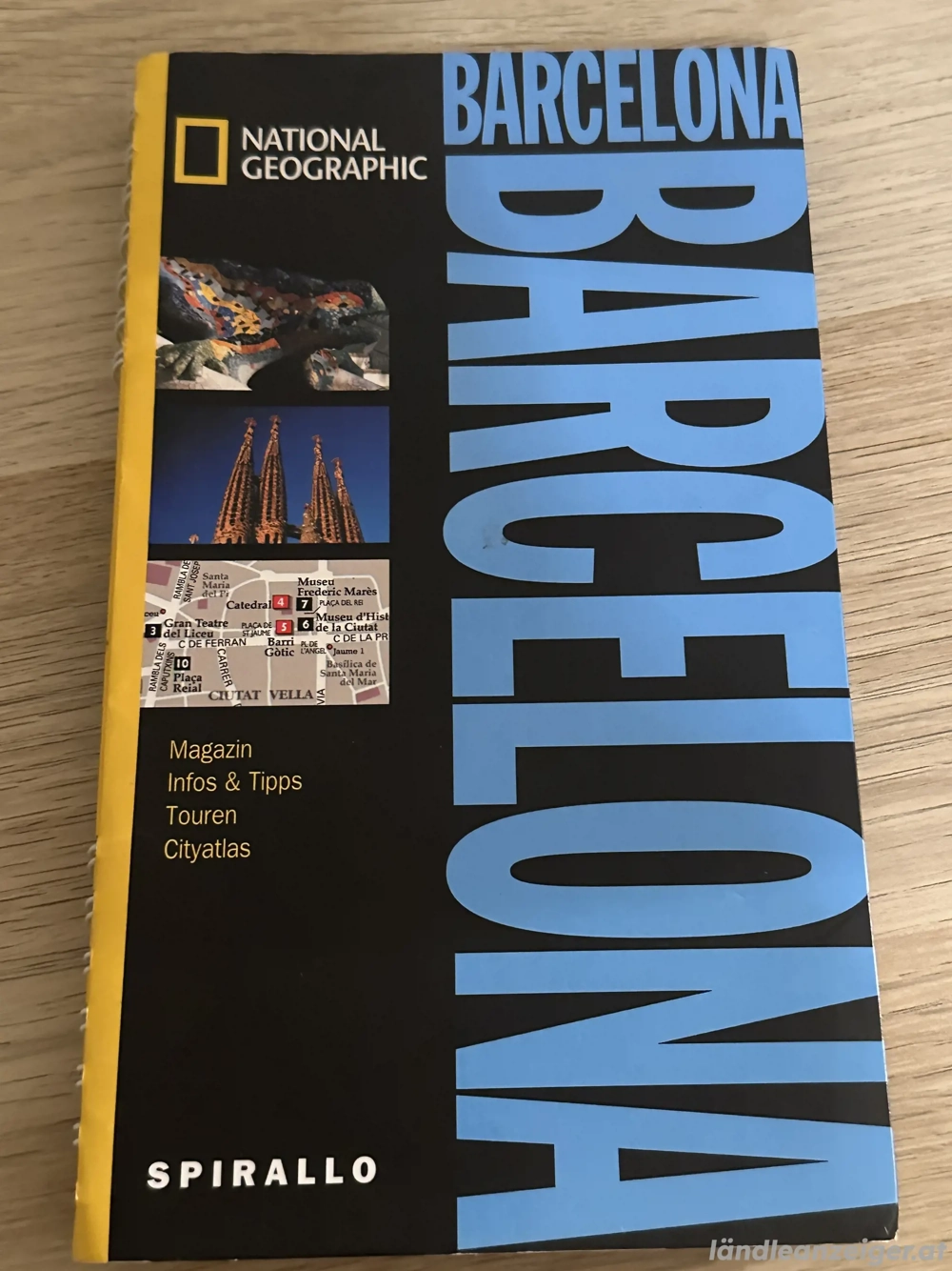 Städteführer Spirallo "Barcelona" - aktualisierte Auflage 2010, Top-Zustand