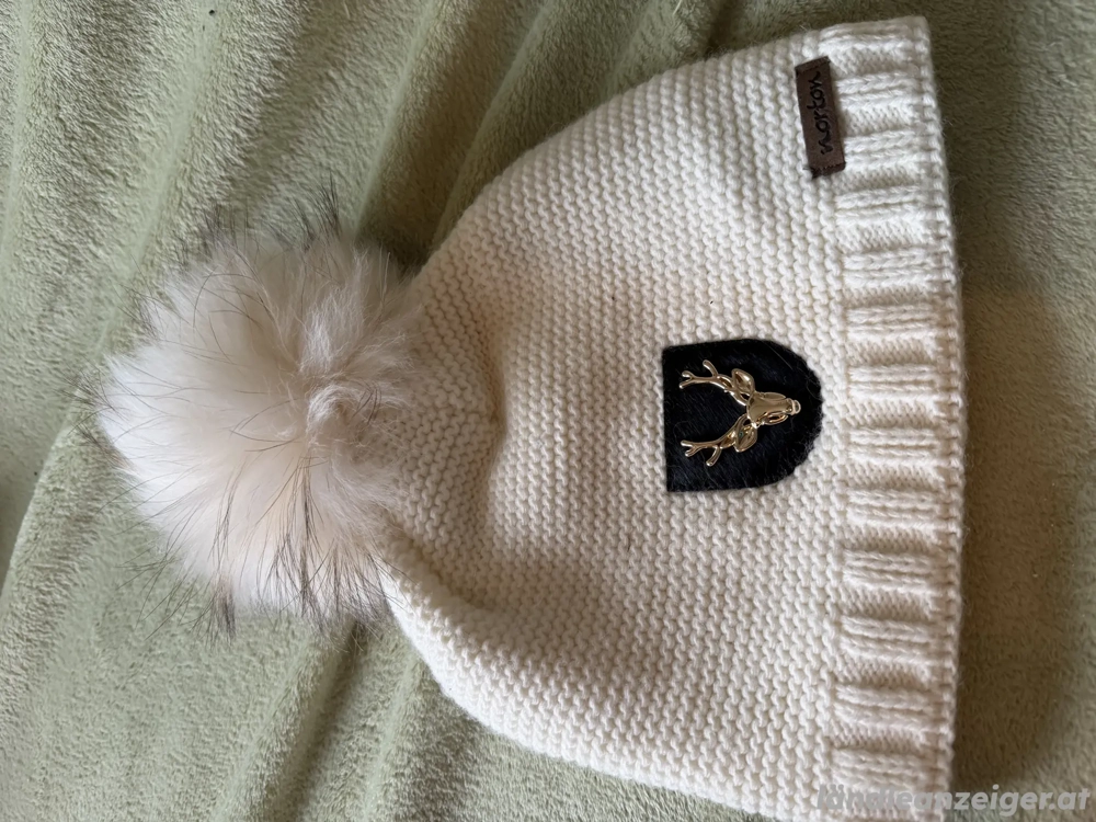 LUXUSKAPPE - Hasenfell Wolle