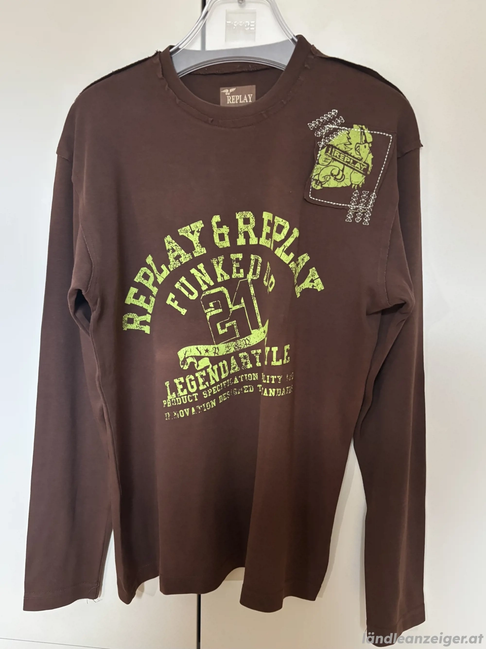 Herren langarm Pullover von Replay