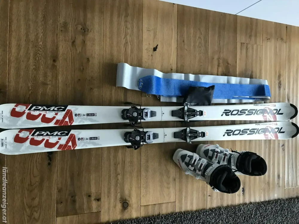Tourenschi Tourenski Set 162cm mit Schuhen 24,5