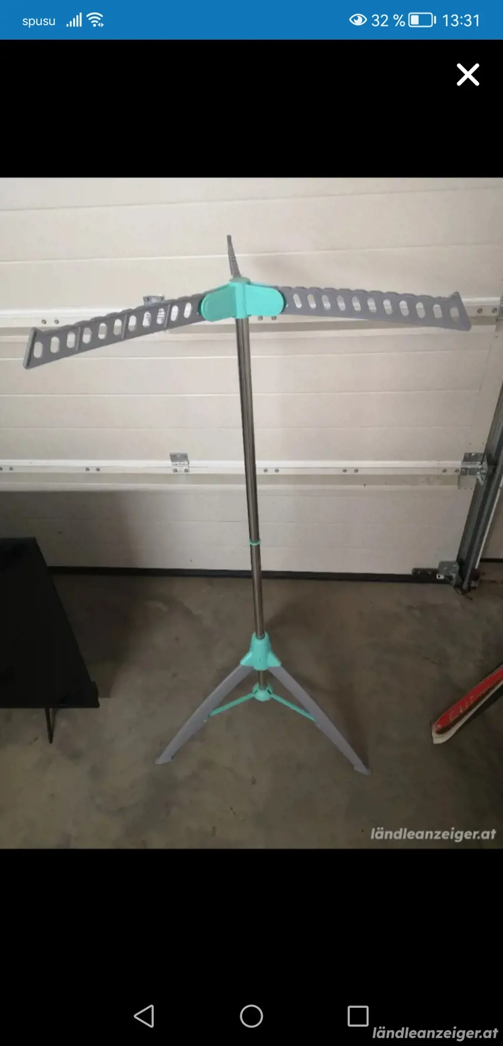 Wäschespinne zu verschenken