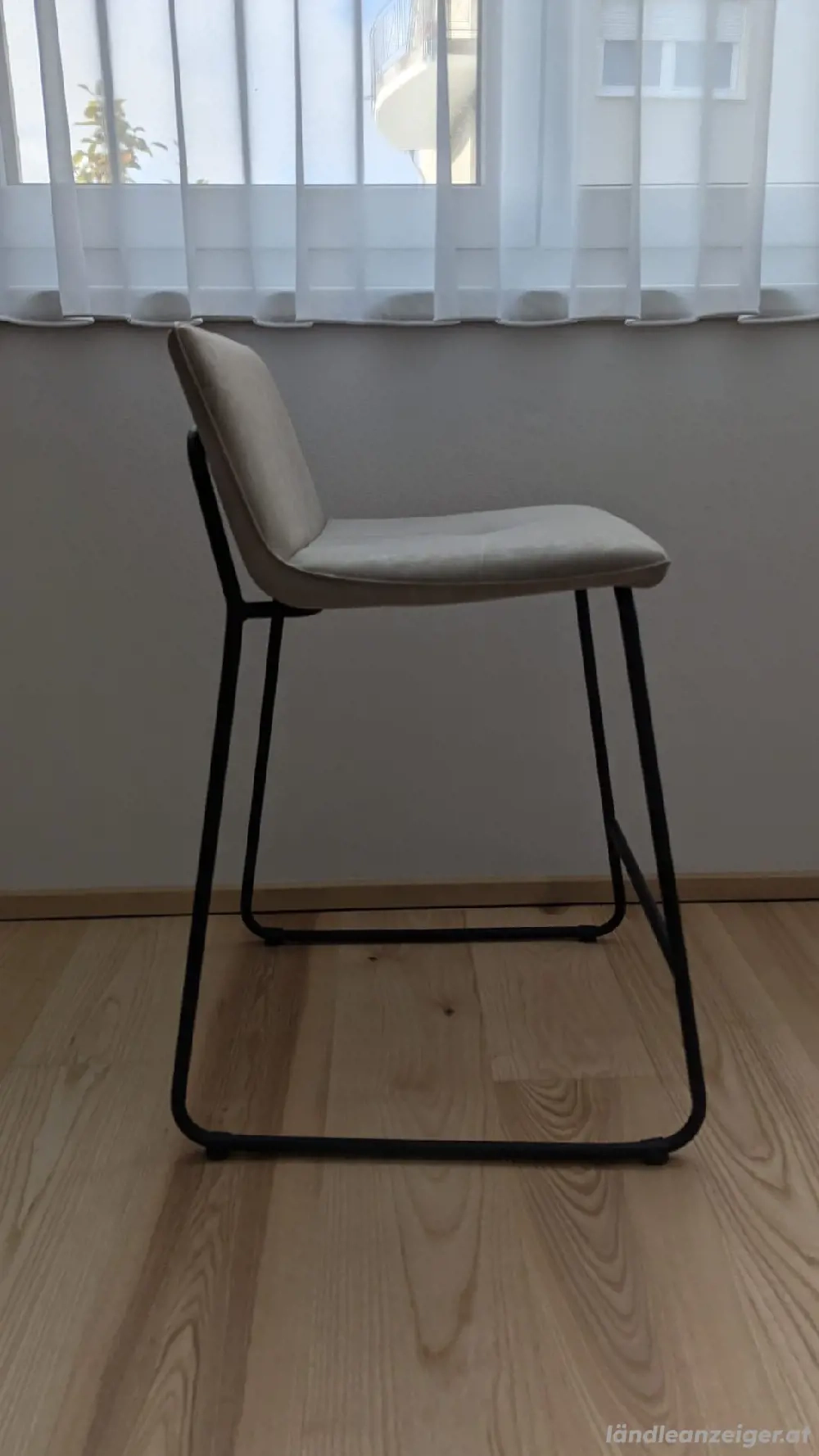 Barhocker 2 Stück beige 