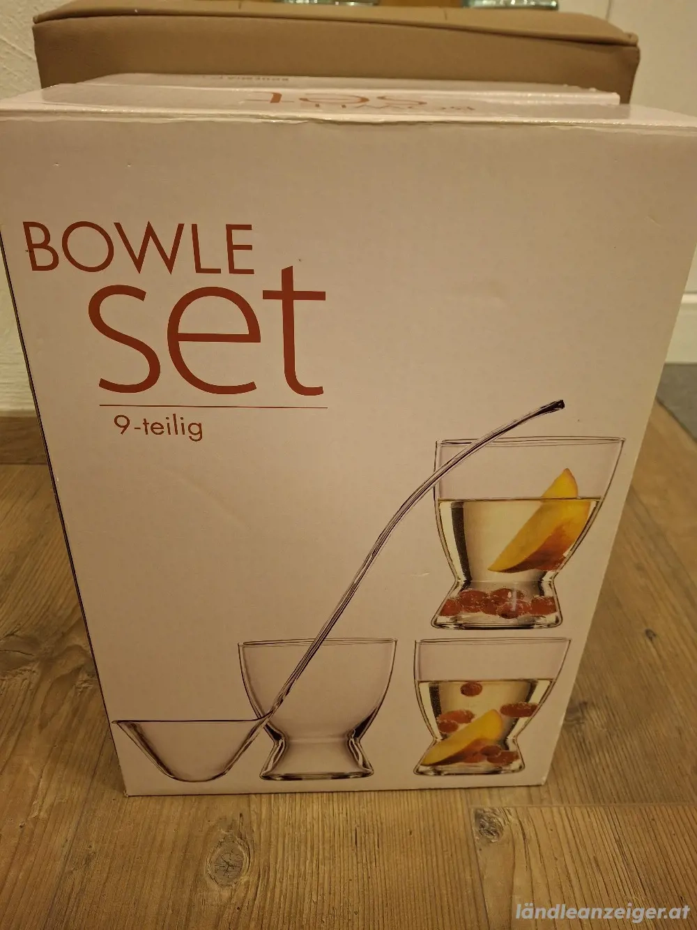 Bowle Geschirr 8 teilig