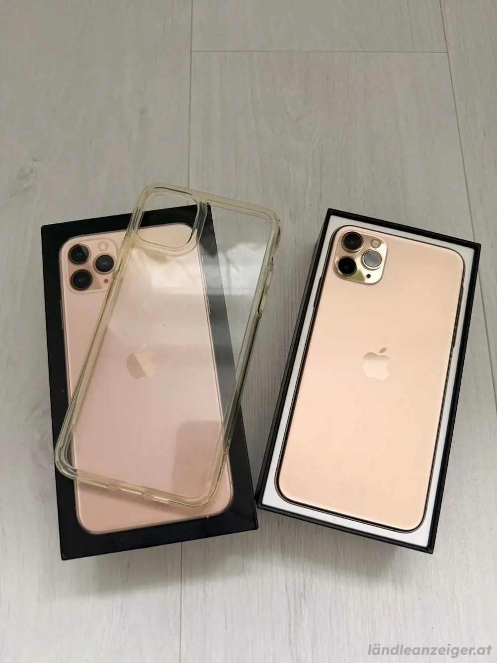 Apple iPhone 11 Pro Max 256 GB Gold 100 % Akku wie neu