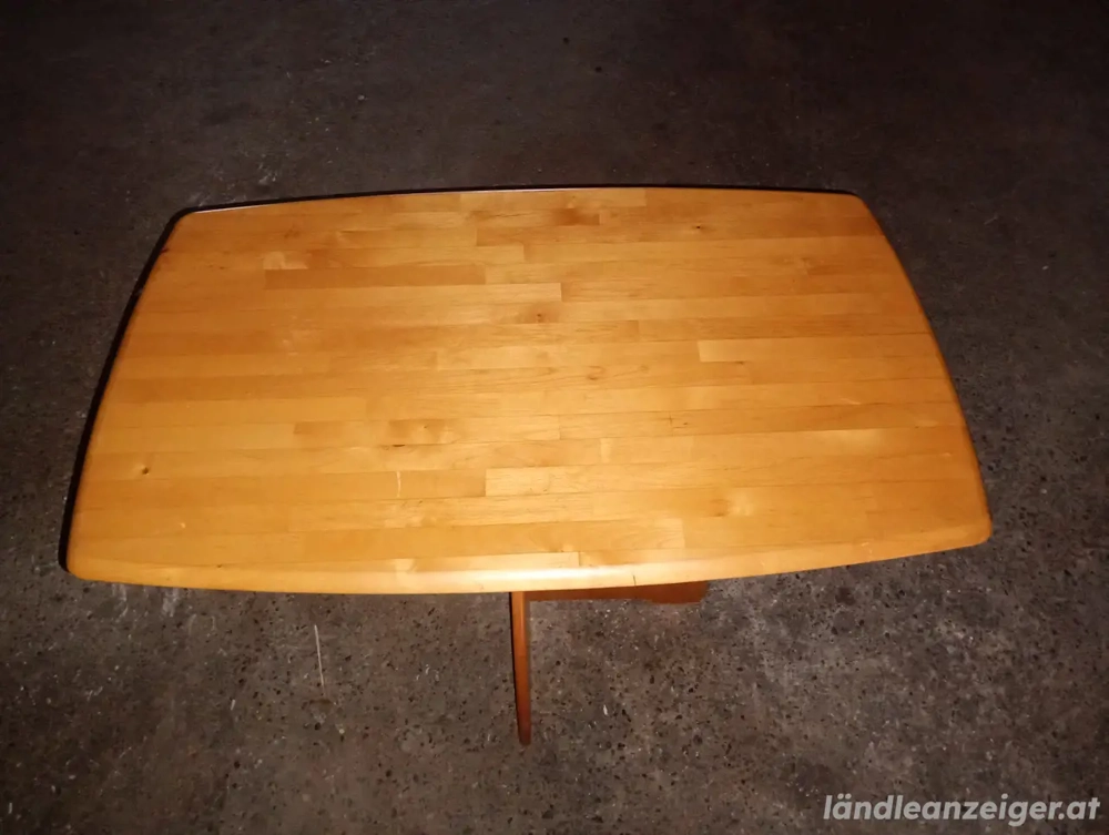 Echtholz Couch Tisch Wohnzimmertisch 
