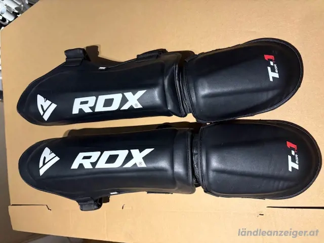 RDX T1 Schienbein- und Fußschutz, schwarz XL