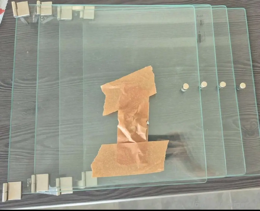 4 Glastüren von Ikea