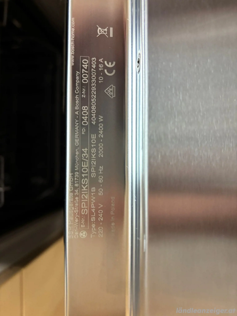 Geschirrspüler zu verkaufen