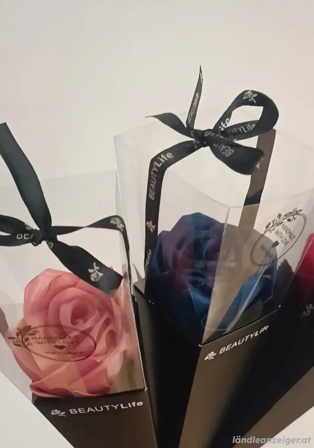 Handgemachte satinrose