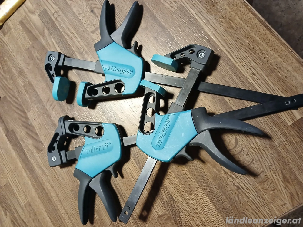 Wolfcraft Einhandzwinge 3stk