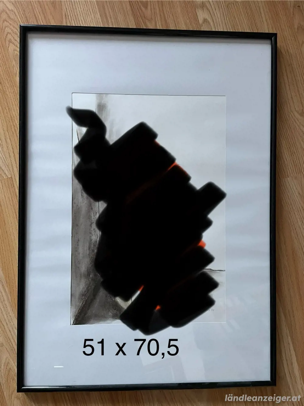 Bilderrahmen schwarz 