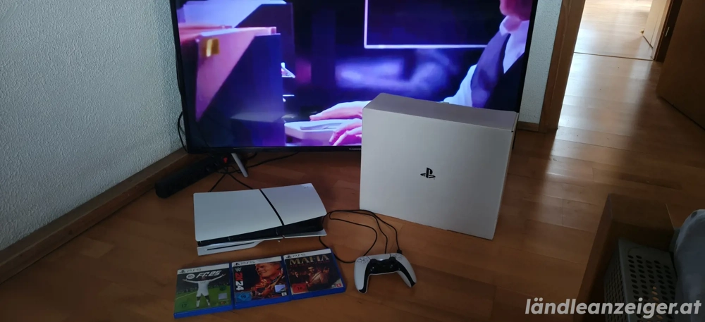 PS5, 3 Spiele, TV möglich