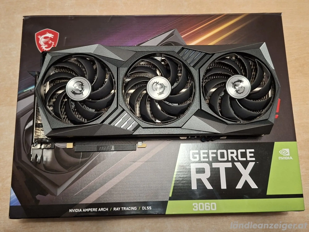 Geforce rtx 3060 gaming x trio 12G