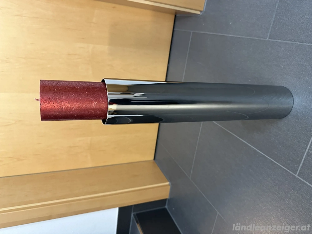 ENGELS KERZEN Kerzenständer Edelstahl glänzend NEU 