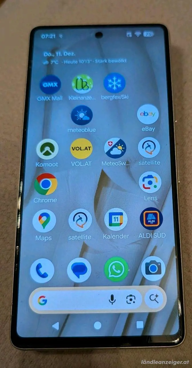 Google Pixel 7 128GB snow weiss