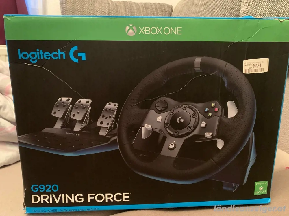 Logitech G920 Lenkradset - Kaumbenutzt, Top Zustand