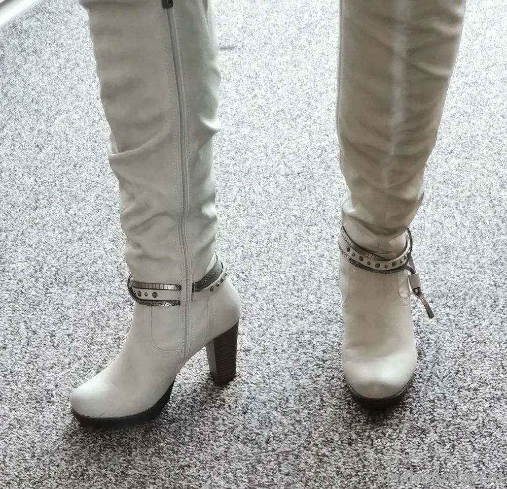 Damenstiefel Tom Taylor, Gr. 36, Absatz 8 cm, kaum getragen