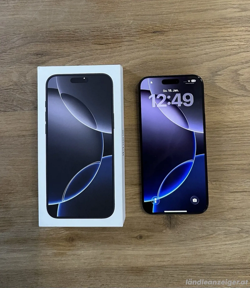 iPhone 16 Pro Max 256GB Garantie bis 07 2026