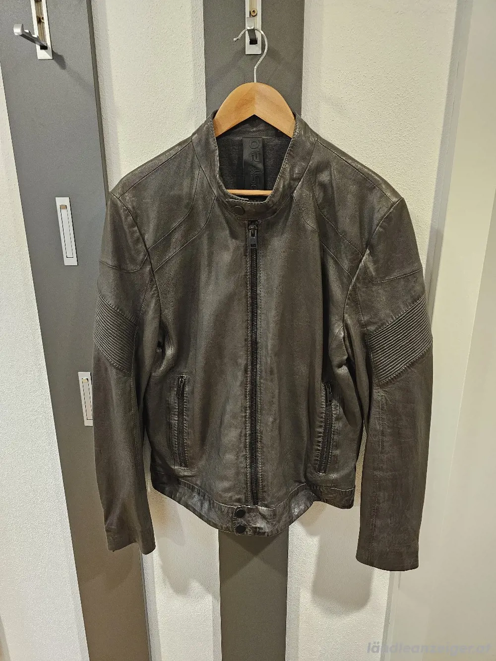 Lederjacke Gipsy Gr. M grau