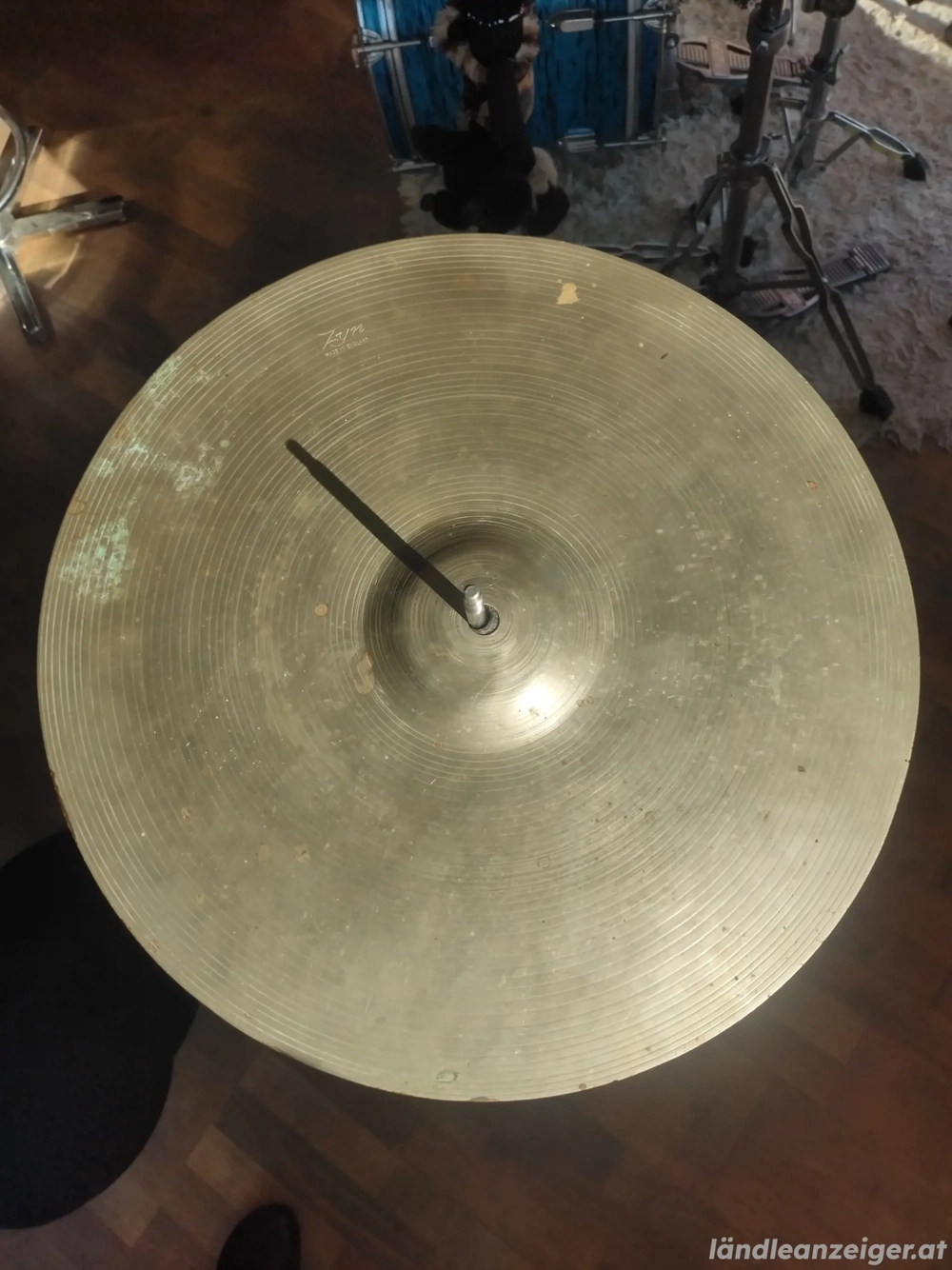 Vintage Zyn 16" Crash made in England 