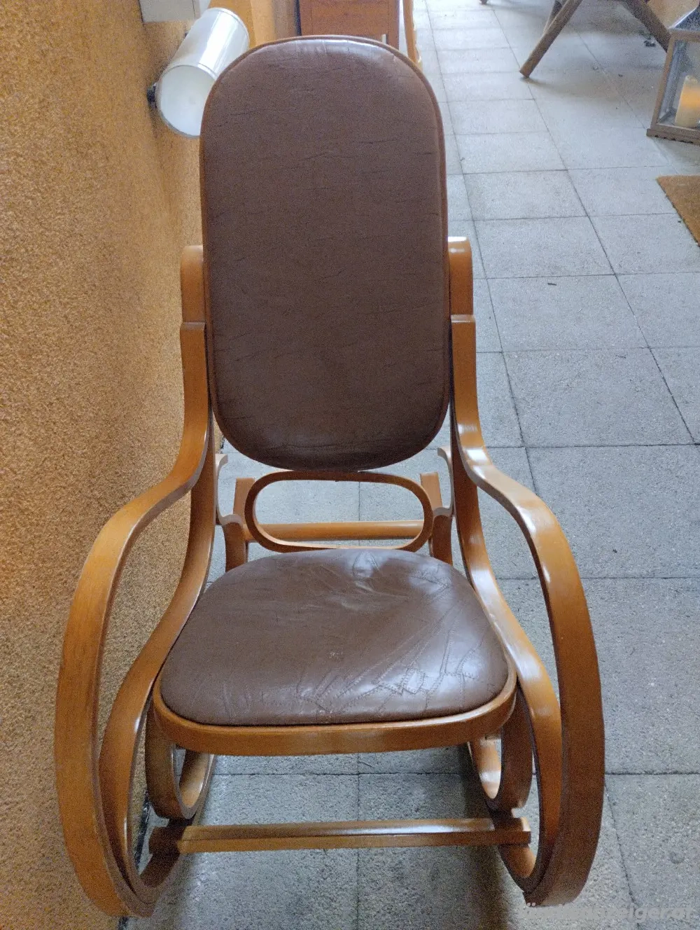 vintage Schaukelstuhl 