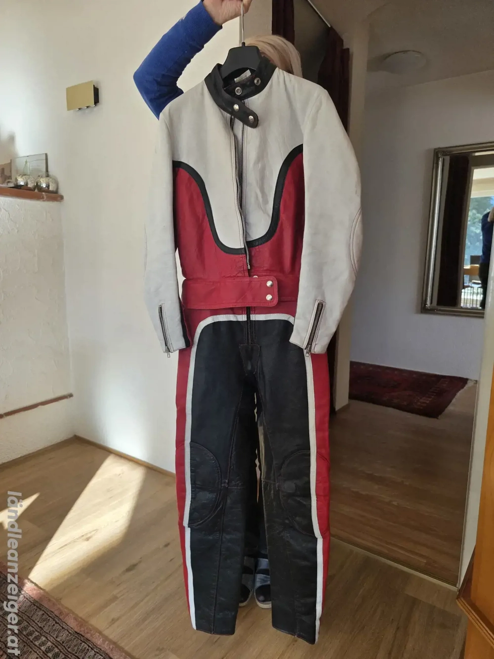 Damen Lederkombi 2 Teiler Gr. 36 