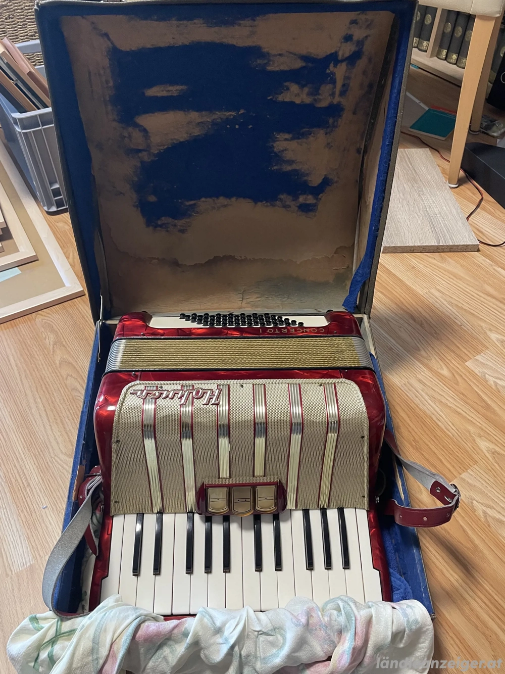 Hohner Ziehharmonika  Concerto I  inkl. Koffer