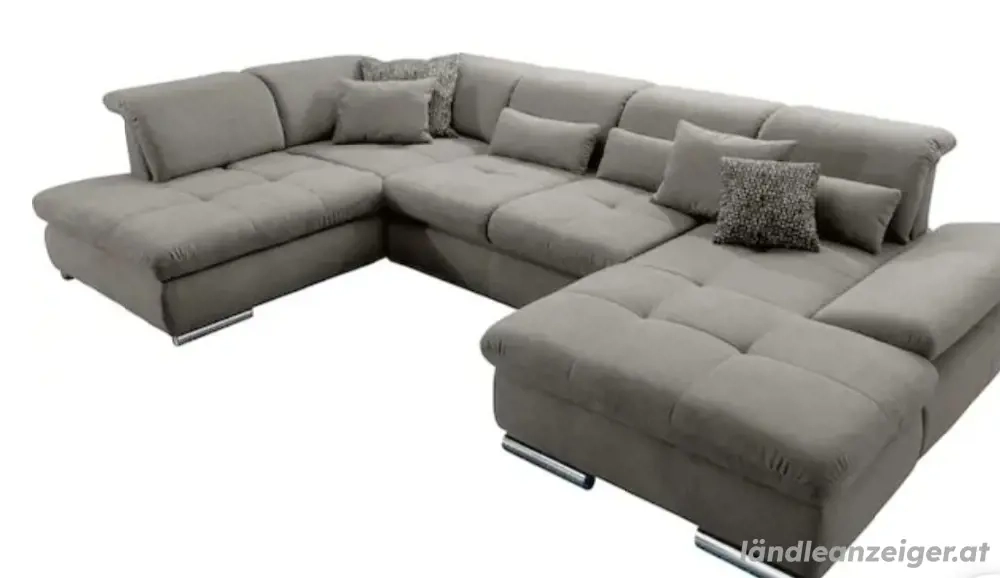 Wohnlandschaft mit Bettfunktion