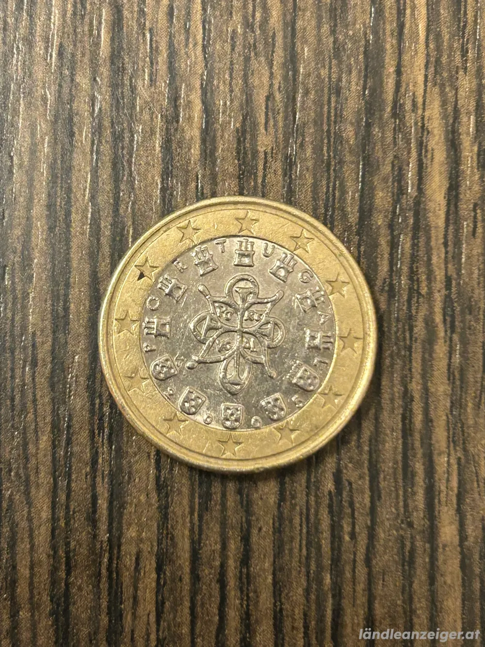 1 Euro Umlaufmünze Portugal 2005