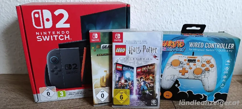 Nintendo Switch 2 konsole 256 GB Speicher   Controller+2 Spiele* Neuwertig