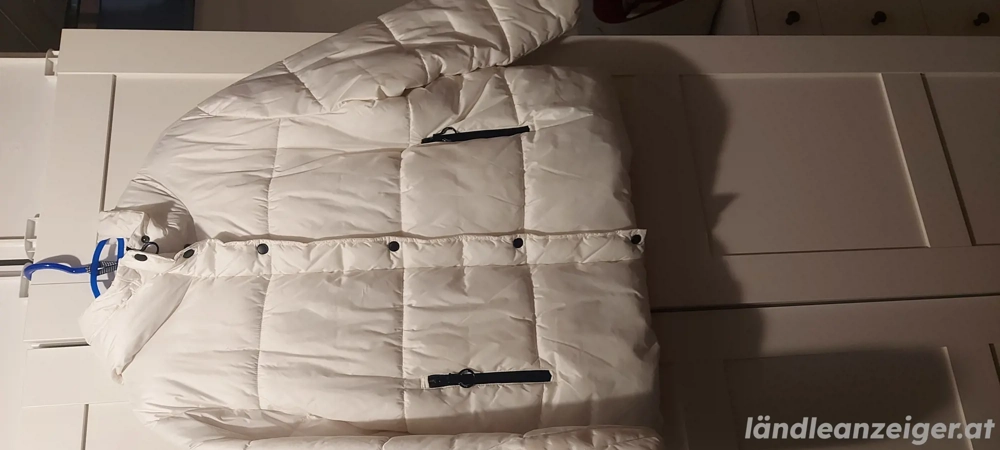 Herrenanorak- weiß neu 