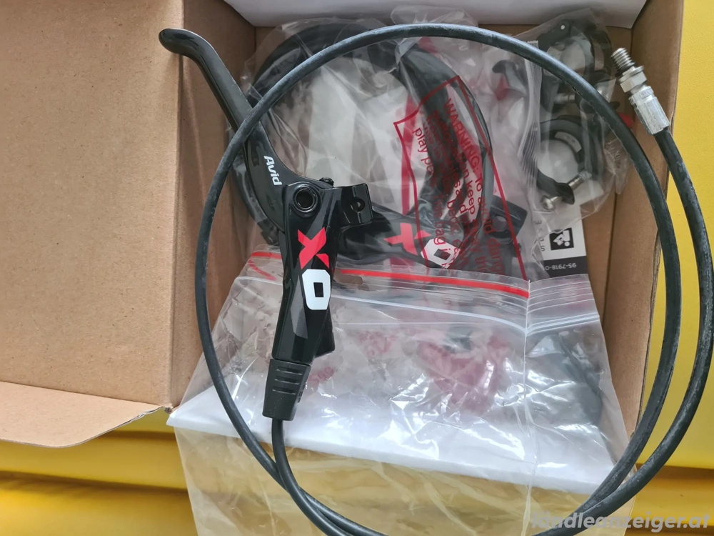 AVID X0 Bremsebel v h mit Bremsleitung und Schellen