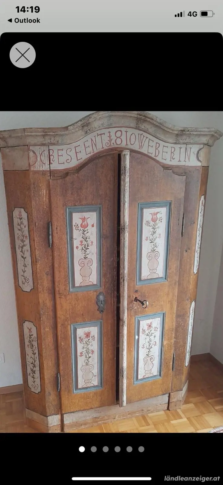 100 Jahre alter schrank