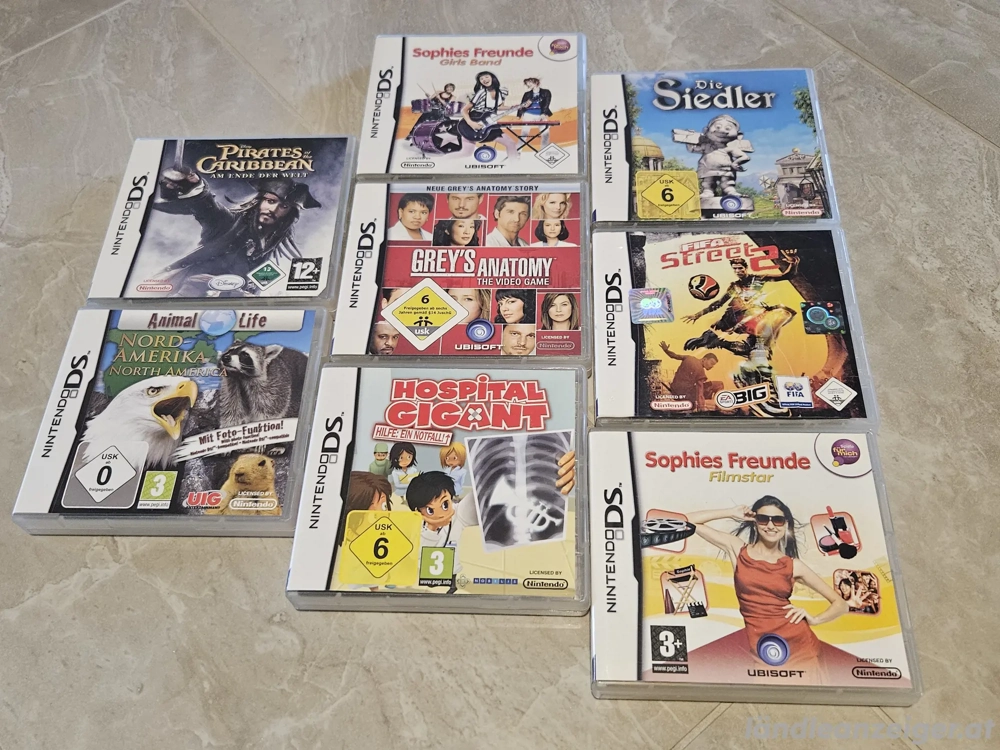 Nintendo Ds spiele