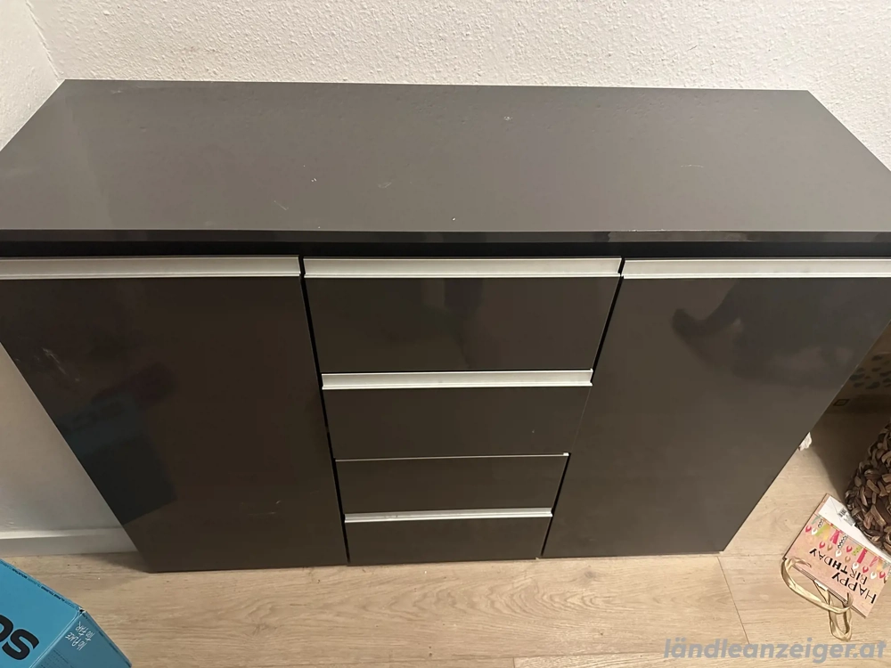 kommode in grau
