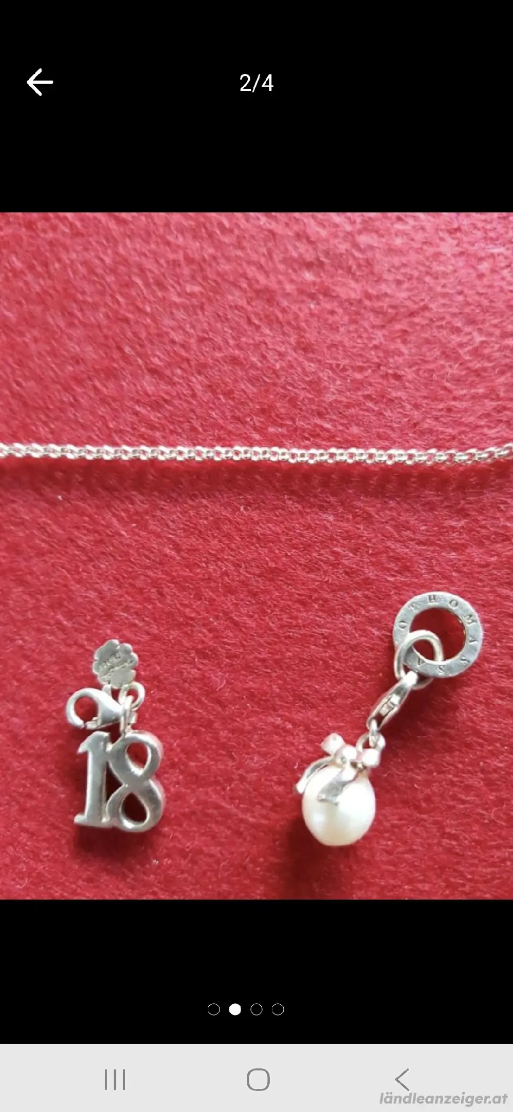 Halskette echt Silber