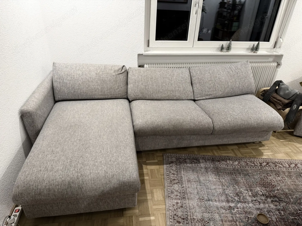 Couch Sofa mit Bettfunktion und Stauraum 