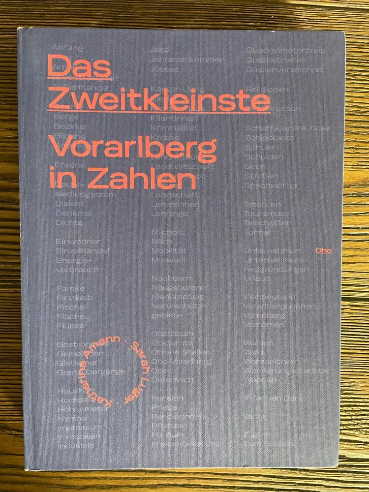 Buch: Das Zweitkleinste, Vorarlberg in Zahlen