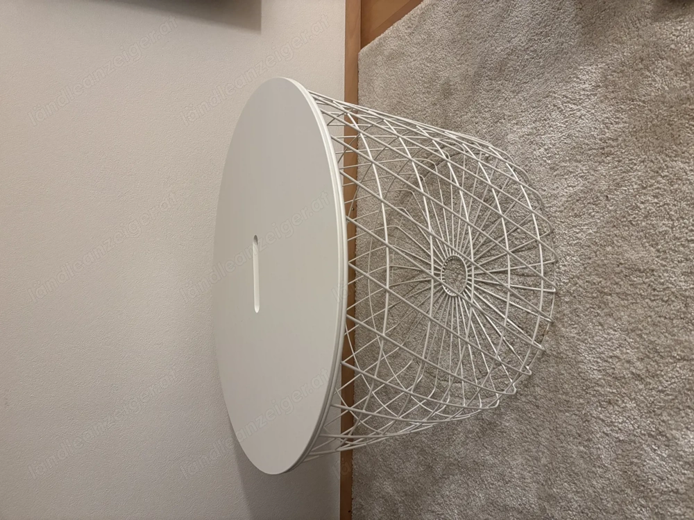 Runder Couchtisch Aufbewahrungsbox