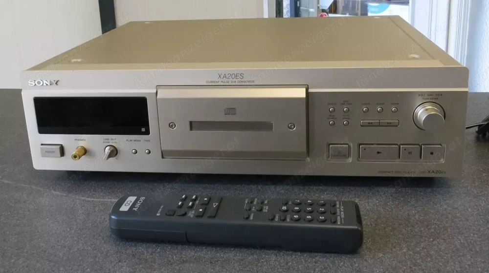 Sony CDP-XA20ES High-End CD-Player Champagner inkl. Puck